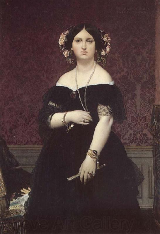 Jean-Auguste Dominique Ingres Mrs. Moitessier